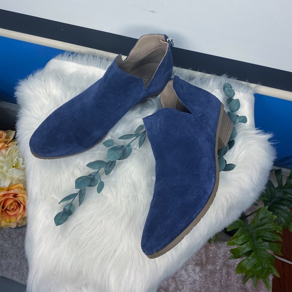 kenneth cole blue suede shoes